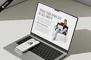 Showit Podcast Website Template, a Websites & App Template by Designorina (Thumbnail 5 of 7)