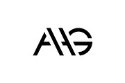 AHG Monogram Logo Template, a Branding & Logo Template by Evloxx Studio (Thumbnail 1 of 2)