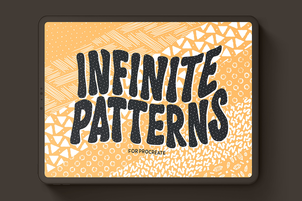Infinite Patterns Procreate Brushes, a Brush Add-On by VisualTimmy (Photo 1 of 3)