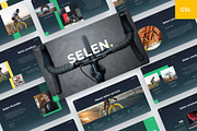 Selen - Bicycle Google Slides, a Presentation Template by BeadyLab (Thumbnail 1 of 6)