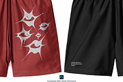 Realistic Short Pants Mockup, a Bottom Mockup by Irhasalfahad (Thumbnail 5 of 5)