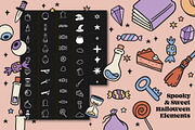 Retro Groovy Halloween Pack, a Brush Add-On by Pencil Twist (Thumbnail 8 of 10)