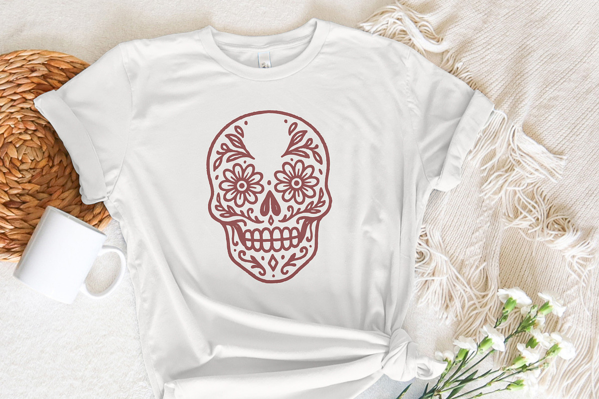 Day Of The Dead Skull PNG, Sugar, an Illustration by SharpMarketplace (Photo 7 of 9)