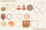 Tropical Leaves and Abstract Shapes, a Texture Illustration by CatJello Graphics (Thumbnail 7 of 27)