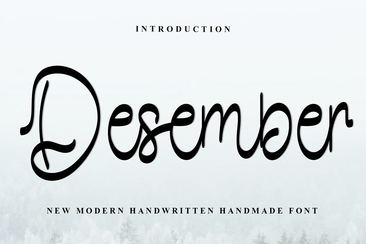 Desember, a Handwritten Font by FreshTypeINK (Photo 1 of 8)
