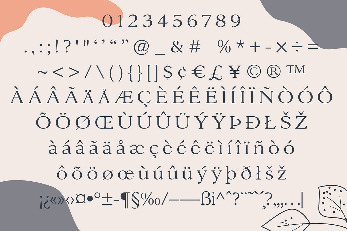Benefits | Stylish Serif Typeface, a Serif Font by MchCrafter (Photo 18 of 18)