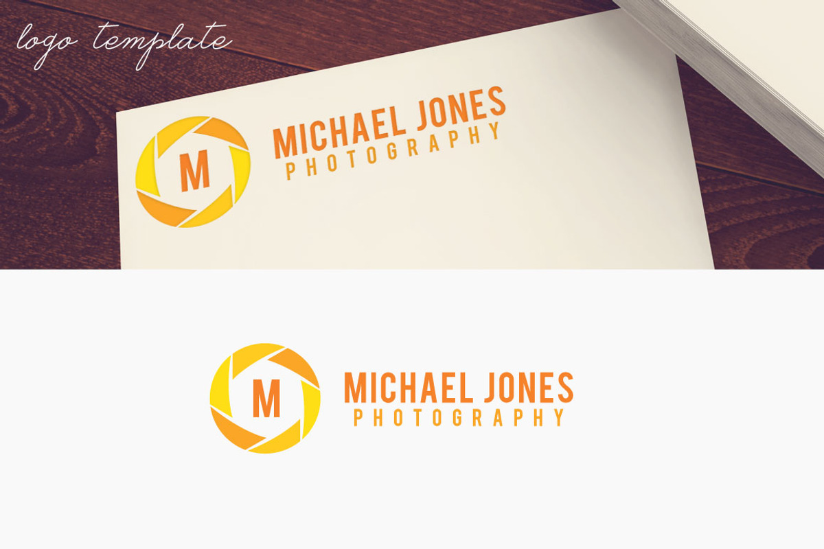 Photographer Logo Template, a Branding & Logo Template by Lightgram.com (Photo 2 of 3)