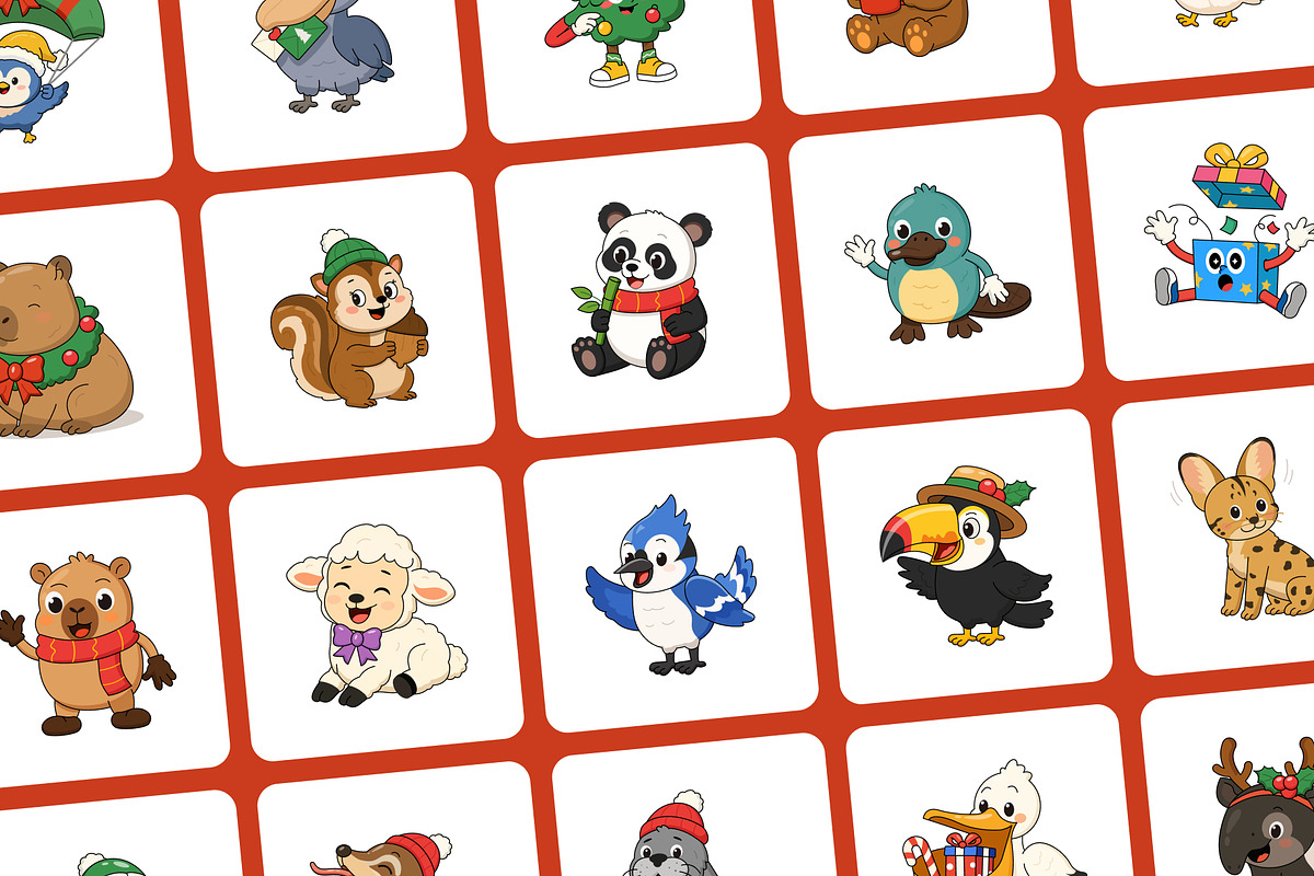 Holiday & Seasonal Characters Icons, an Emoji Icon by Brickclay (Photo 8 of 11)