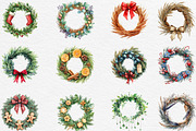 Grass Wreath Christmas Sublimation, an Illustration by Black Bird Studio (Thumbnail 5 of 6)