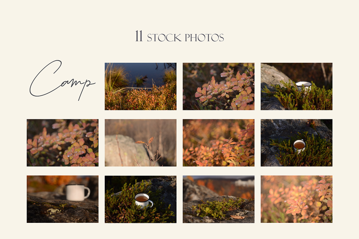 Camping Mug Photo Mockups Set, a Cups & Container Mockup by NataliArkushArt (Photo 4 of 8)