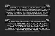 Norme - Geometric Display Font, a Sans Serif Font by Typeparties (Thumbnail 8 of 8)