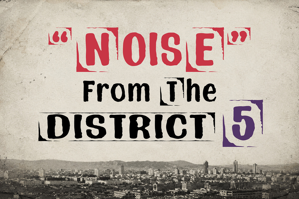 Ink District, a Symbol Font by BBtypeStudios (Photo 7 of 15)