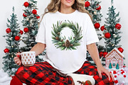 Grass Wreath Christmas Sublimation, an Illustration by CreationArt (Thumbnail 5 of 6)