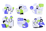 120 Flat Vector Illustrations, an Illustration by alexdndz (Thumbnail 3 of 21)