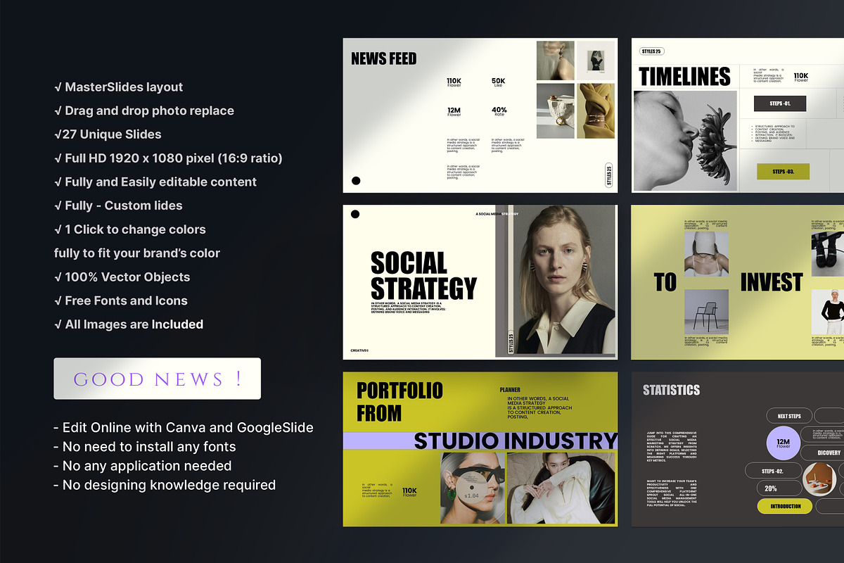 Brand Strategy Presentation Template preview 6