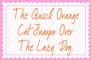 CS Valoria – Handwritten Script Font, a Script Font by Craft Supply Co. (Thumbnail 5 of 8)