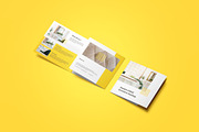 Square Trifold Brochure Mockup, a Product Mockup by Mockup Supper (Thumbnail 9 of 17)