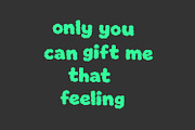 Graity Mengho Playful Liquid Bubble, a Handwritten Font by Maulana Creative (Thumbnail 6 of 7)