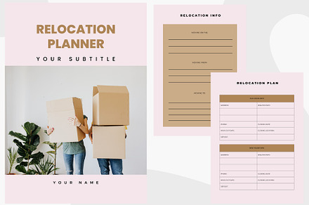 48-Page Printable Relocation Planner