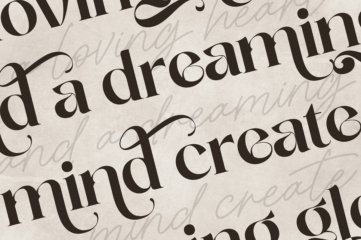 Regalia Noire - Duo Font, a Script Font by Inviline.co (Photo 10 of 14)
