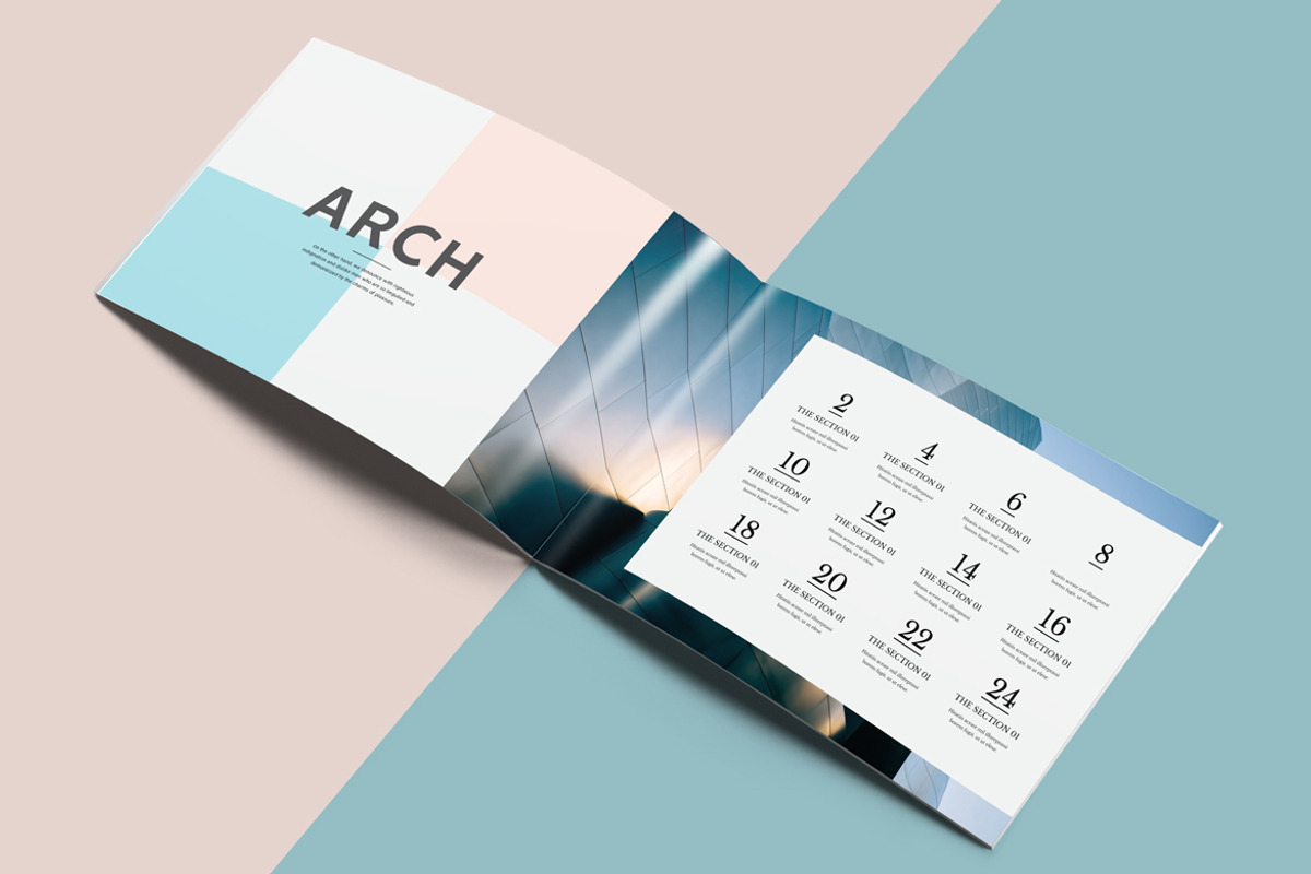 Modern Architecture Brochure A4 & A5, a Brochure Template by Pro-Gh (Photo 3 of 12)