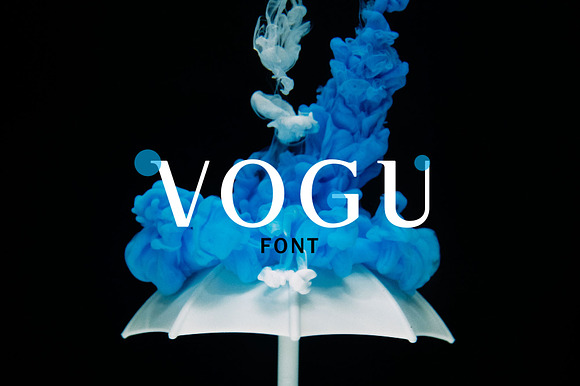 Vogu-Font | With 5 Free Mockups preview 8