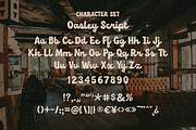 Oasley – Nostalgic Script Typeface, a Script Font by Creacy Studio (Thumbnail 9 of 9)