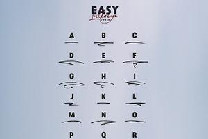 Easy Lullabye Logo Branding Font