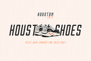 Houston Italic Font Family