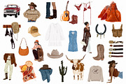 Cowgirl aesthetics, an Object Graphic by divanovskaya_nv (Thumbnail 4 of 14)