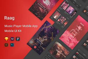 Raag - Music Player UI Kit