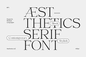 Aesthetic sE