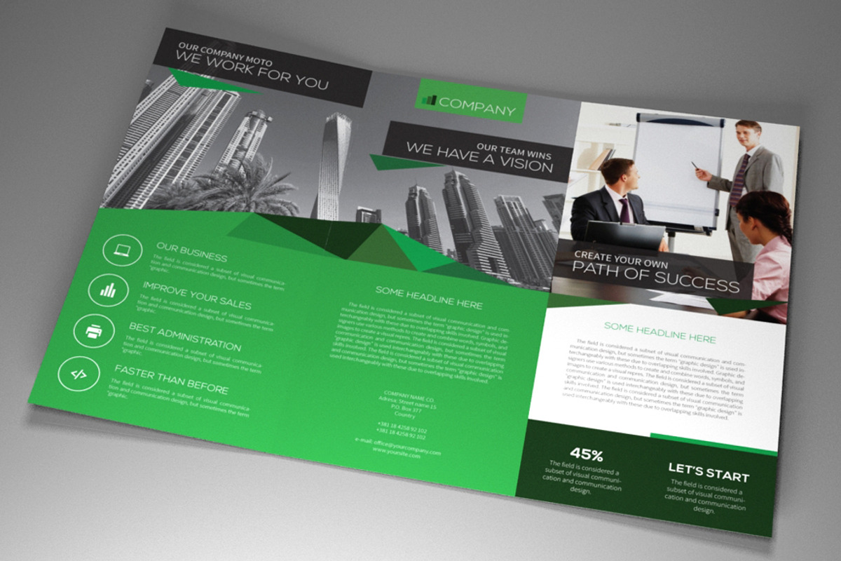 Indesign brochure - Cristal, a Brochure Template by RudanStudio (Photo 3 of 10)