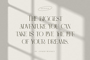 Caroline Luxury Serif, a Serif Font by Cruzine (Thumbnail 3 of 10)
