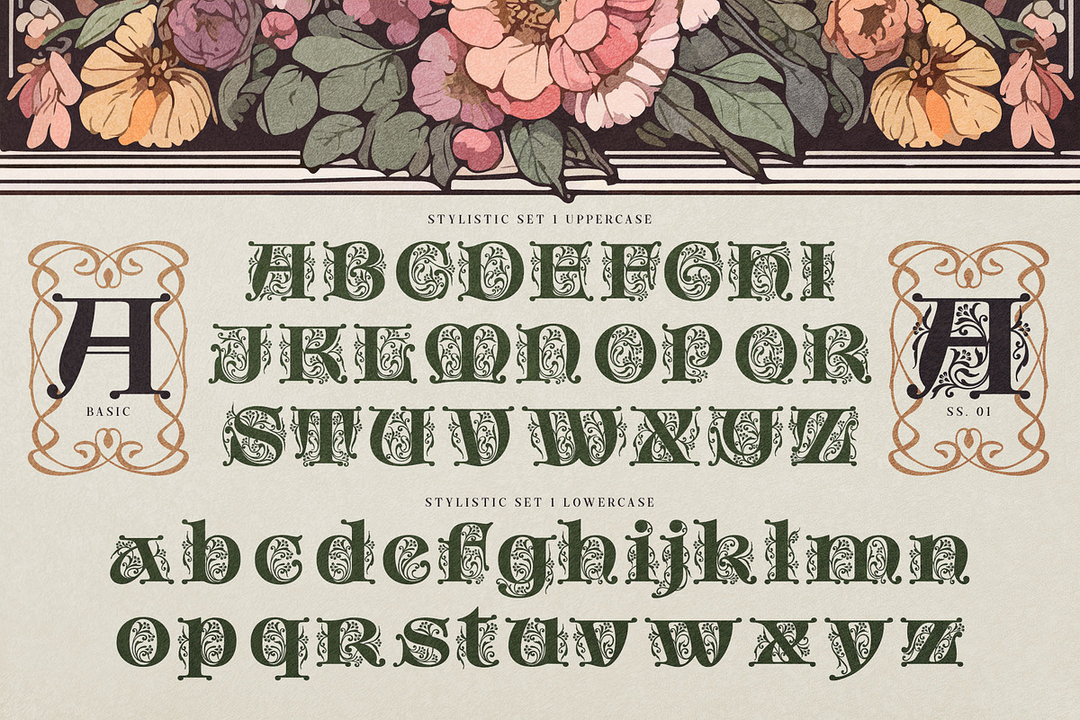 Dreams Mount Typeface, a Serif Font by alit design (Photo 4 of 21)