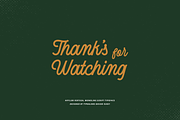 Axylum Vertusa, a Script Font by ilhamtaro (Thumbnail 11 of 11)