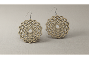 Flower Art Earring Designs, a Graphic by musafir_fashion (Thumbnail 7 of 11)