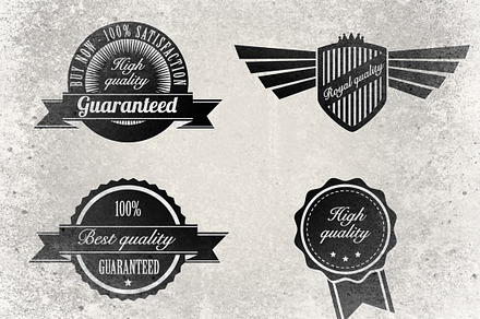 Retro Badges Vector Pack 2