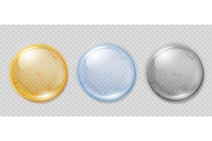 Serum gel. Collagen gel clear, an Object Illustration by Frogella