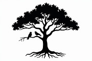 Nature Organic Tree Root Graphic, an Illustration by Designs_River (Thumbnail 10 of 13)