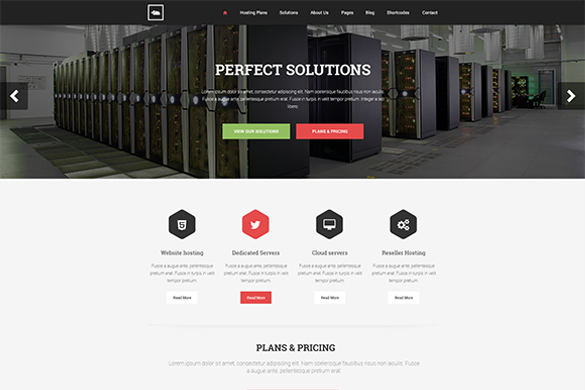 PGL Hosting PSD Template, a Websites & App Template by pixelgeeklab (Photo 2 of 5)