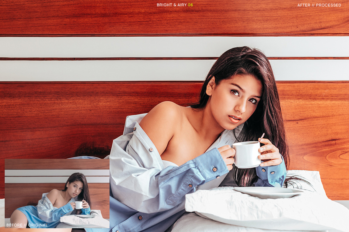 15 Bright & Airy Lightroom Presets, an Action Add-On by Edito (Photo 8 of 17)