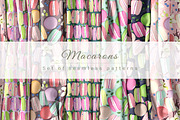 Seamless patterns of Macarons, a Pattern Graphic by Yummy (Thumbnail 1 of 10)