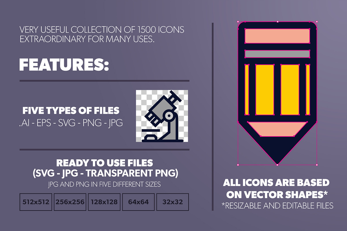 1500 Miscellaneous Color Icons, an Icon by doghead (Photo 2 of 11)