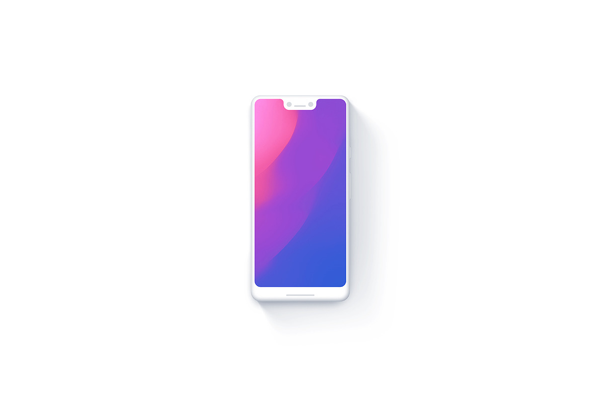20 Minimalist & Flat Devices Mockups, an iPhone Mockup by Asylab (Photo 21 of 97)