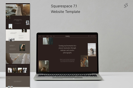 Squarespace Website Template