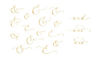 Collection of Wedding calligraphy, a Decorative Illustration by Olga Proz (Thumbnail 6 of 8)