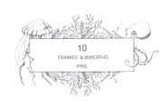 Underwater world, pencil graphics, an Animal Illustration by SvetLana (Thumbnail 6 of 15)