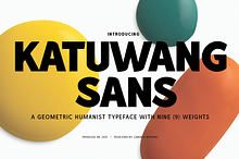 Katuwang Sans - Geometric Font