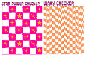 Checkered Patterns - trippy patterns, a Background Graphic by Dear Darling Design (Thumbnail 7 of 17)